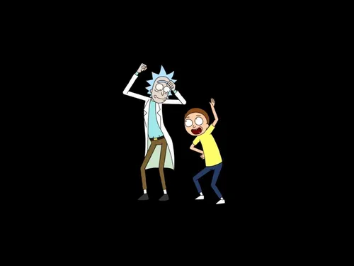 Rick And Morty Обои на телефон два человека в одежде