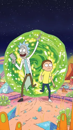 Rick And Morty Обои на телефон диаграмма