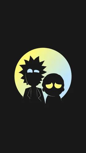 Rick And Morty Обои на телефон логотип