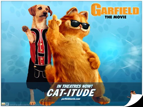 Гарфилд Обои на телефон человек в костюме и солнцезащитных очках, держащий собаку в одежде
