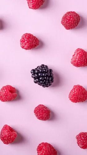 Красивые С Авокадо Обои на телефон группа красных и черных ягод