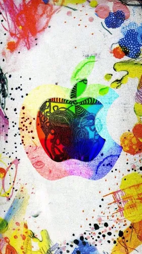 Красивые Яркие Обои на телефон красочное произведение искусства