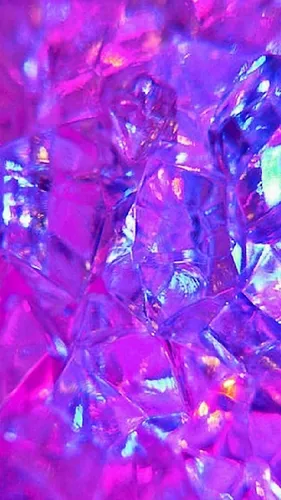Кристаллы Обои на телефон крупный план красного и синего кристалла