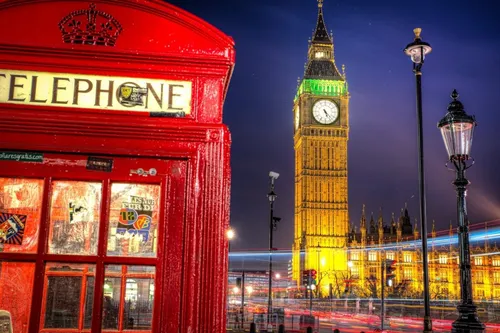 Лондон Hd Обои на телефон башня с часами рядом со зданием