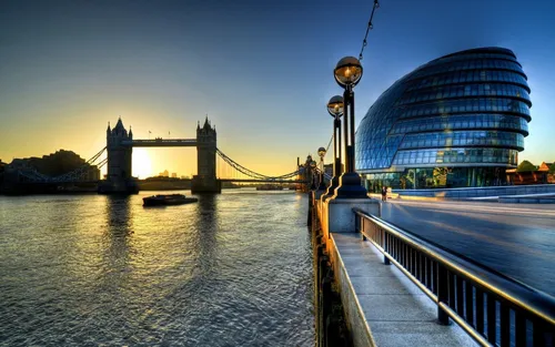 Лондон Hd Обои на телефон мост через воду с купольным зданием на заднем плане