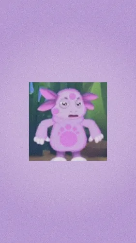 Лунтик Обои на телефон маленькая розовая свинья