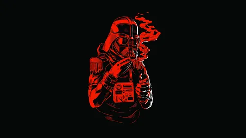 Star Wars Обои на телефон красно-черная маска