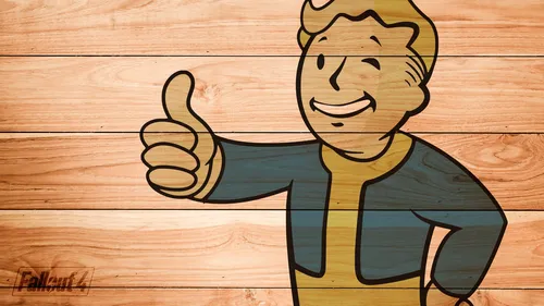 Fallout Обои на телефон рисунок человека на деревянной поверхности