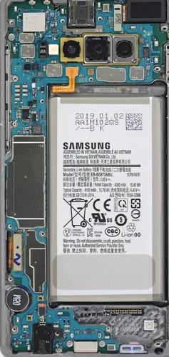 Samsung S10 Plus Обои на телефон компьютерный чип крупным планом
