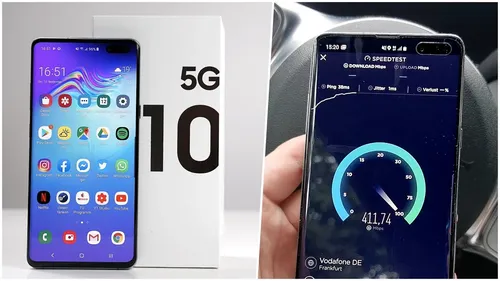 Samsung S10 Plus Обои на телефон рука, держащая пару сотовых телефонов