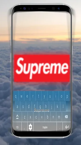 Supreme Обои на телефон графический интерфейс пользователя, приложение