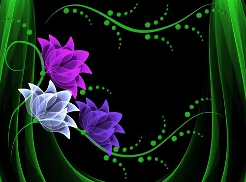 Абстракция Цветы Обои на телефон фото для телефона