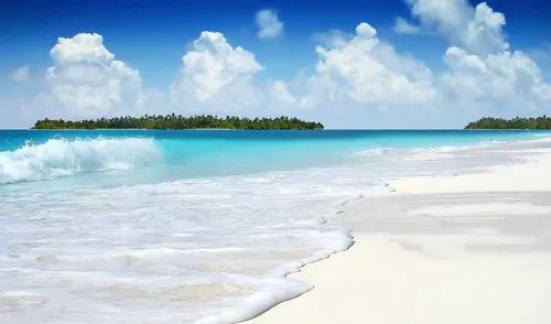 Берег Моря Обои на телефон пляж с голубой водой и песчаный пляж