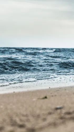 Берег Моря Обои на телефон волны разбиваются на пляже
