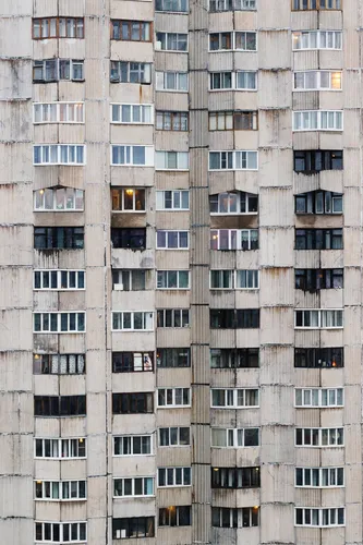 Квартира Обои на телефон высокое здание с множеством окон