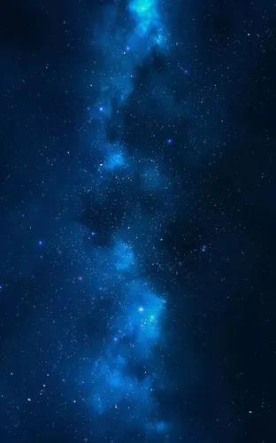 Космос Full Hd Обои на телефон голубое небо со звездами