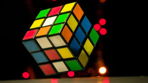 Кубик Рубика Обои на телефон красочный куб с множеством маленьких квадратов
