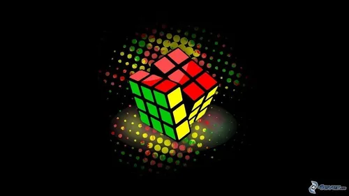 Кубик Рубика Обои на телефон фоновый узор