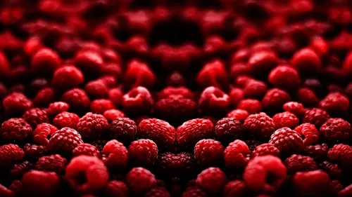 Малина Обои на телефон крупный план кучи красных ягод