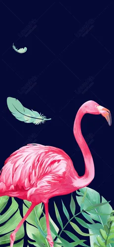 С Фламинго Обои на телефон HD