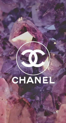 Шанель Обои на телефон логотип крупным планом