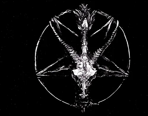 Сатанинские Обои на телефон черно-белое изображение человеческого черепа