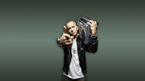 Эминем, Eminem Обои на телефон человек, держащий пистолет