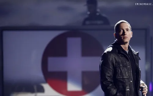 Эминем, Eminem Обои на телефон мужчина в черной куртке