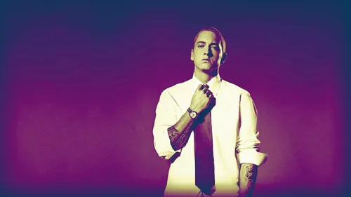 Эминем, Eminem Обои на телефон человек в галстуке и рубашке