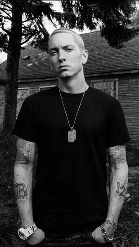 Эминем, Eminem Обои на телефон мужчина с татуировками