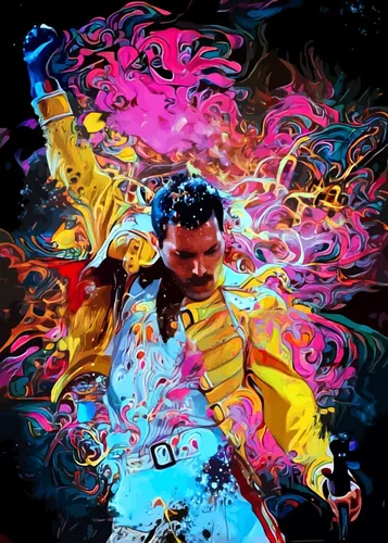 Фредди Меркури, Freddie Mercury Обои на телефон человек с бородой