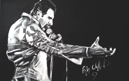 Freddie Mercury Обои на телефон человек, держащий ребенка