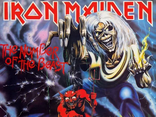 Iron Maiden Обои на телефон фоновый узор