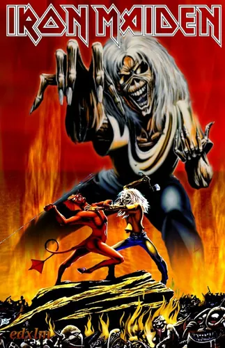 Iron Maiden Обои на телефон постер фильма