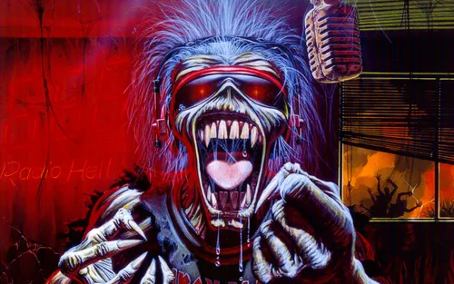 Iron Maiden Обои на телефон снимок
