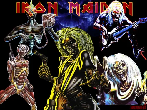 Iron Maiden Обои на телефон 4K