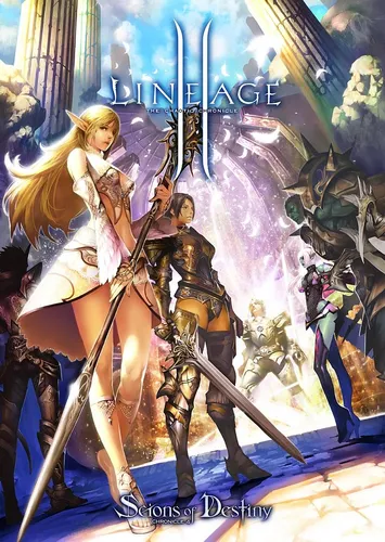 Lineage 2 Обои на телефон женщина и мужчина танцуют