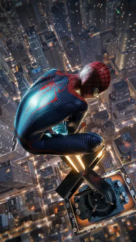Spider Man Обои на телефон вязаная шапка на машинке