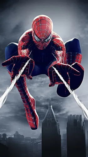 Spider Man Обои на телефон рисунок