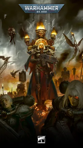 Христианский священник, Warhammer 40000 Обои на телефон постер фильма с группой людей в одежде