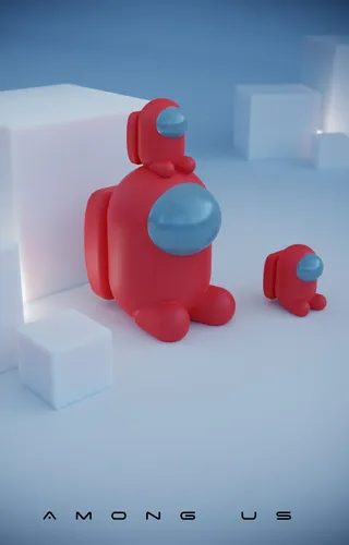 Бесплатно Андроид Обои на телефон красная игрушечная фигурка