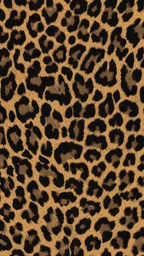 Леопардовый Принт Обои на телефон коврик крупным планом