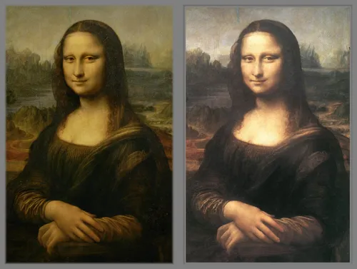 Мона Лиза Обои на телефон пара женщин
