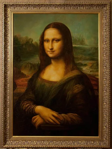 Мона Лиза Обои на телефон картина с изображением женщины