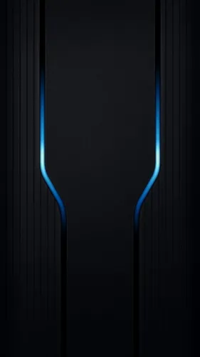 На Андроид Телефон Обои на телефон синяя линия на черном фоне