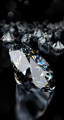 Алмазы Обои на телефон кристалл крупным планом
