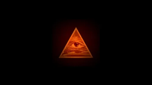 Всевидящее Око Обои на телефон треугольник с красным треугольником