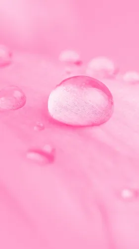 Каваи Обои на телефон розово-белый круг