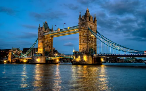 Лондон Обои на телефон мост с башнями и огнями