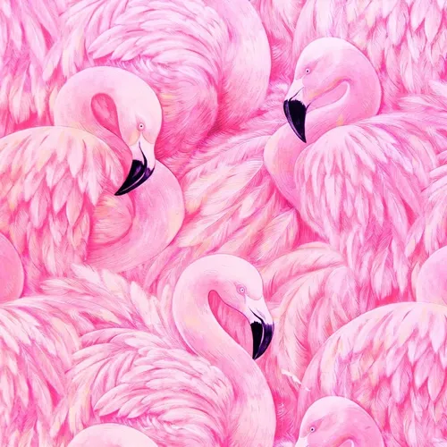 С Единорогами И Фламинго Обои на телефон розово-белое животное